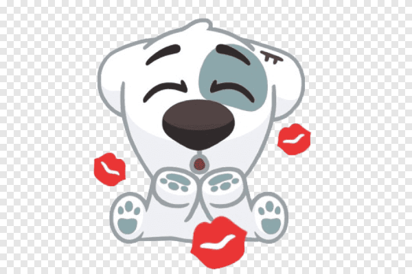 Стикеры ВК собака