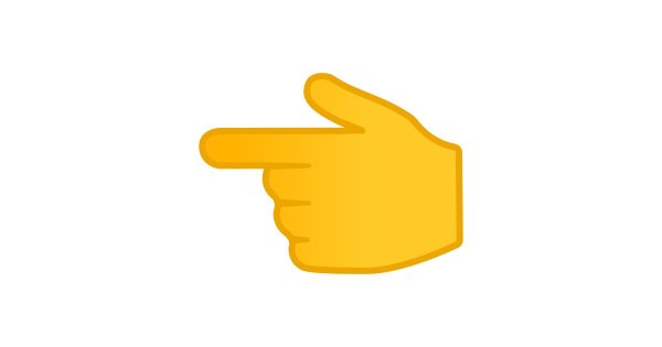 Эмодзи палец