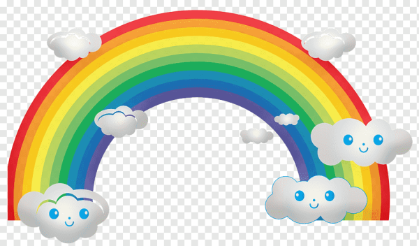 Радужные смайлики