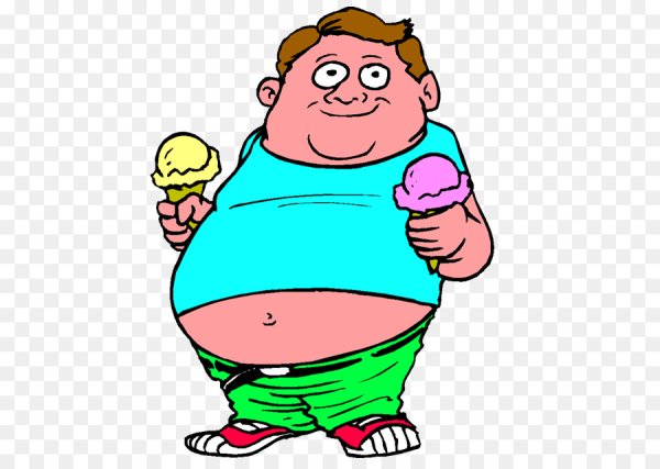 Толстый мультяшный