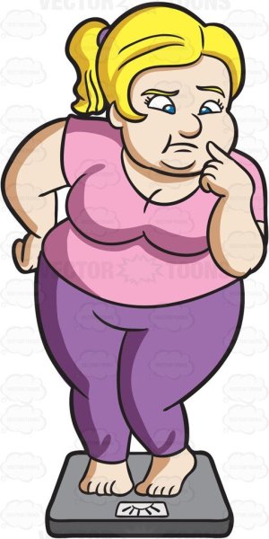 Смайлик толстый человек