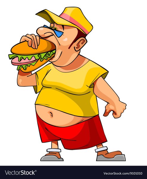 Мультяшные обжоры