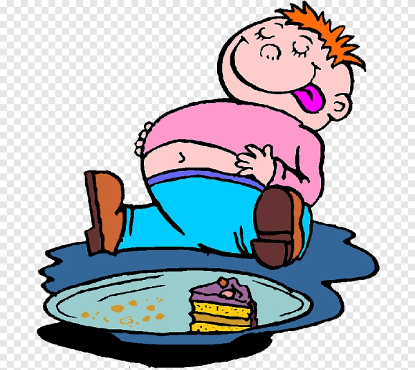 Обжора рисунок