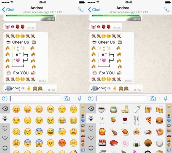 Секретные смайлы в ватсапе