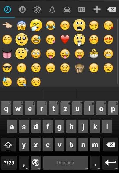 Клавиатура Emoji Keyboard