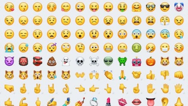 Смайлики из WHATSAPP