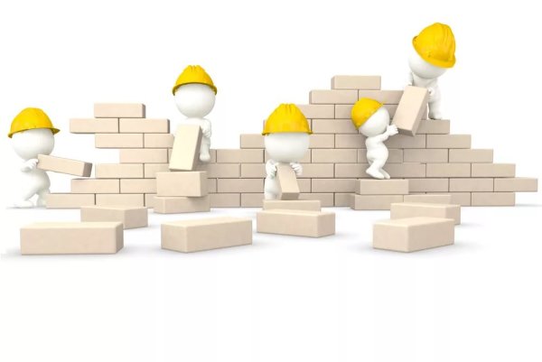 Человечек стройка