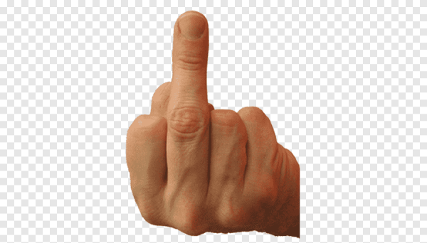 Средний палец