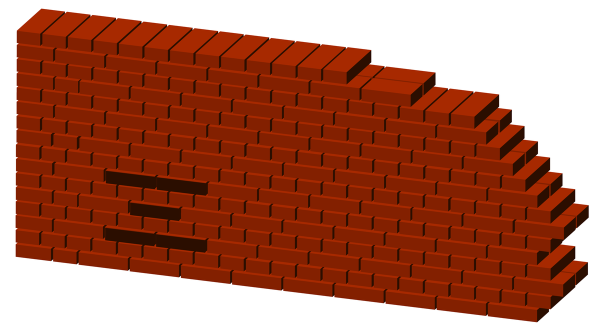 Значок кирпич