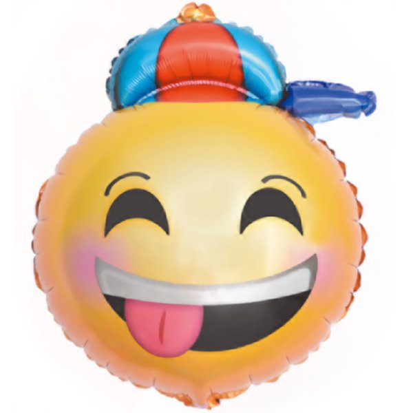 Шар Смайл фольга