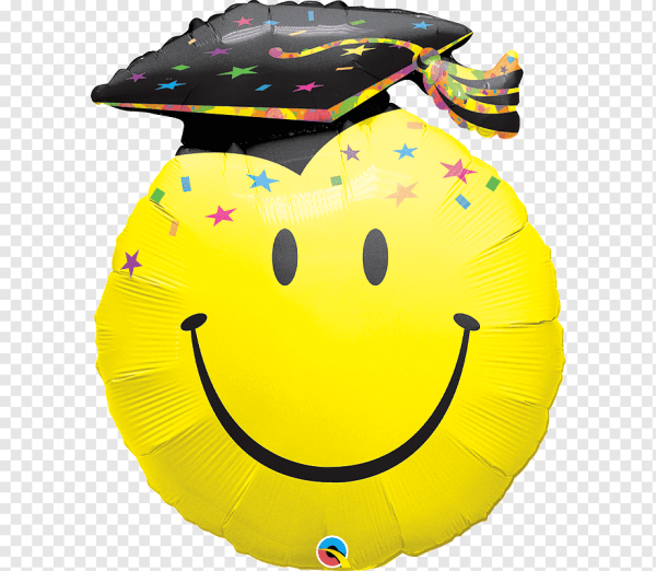 Фольгированный шар смайлик