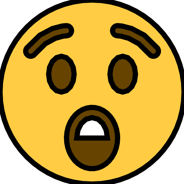 Шокированный смайлик