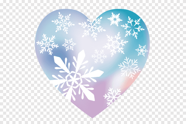 Зимнее сердечко