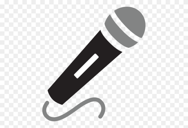 Микрофон стикер