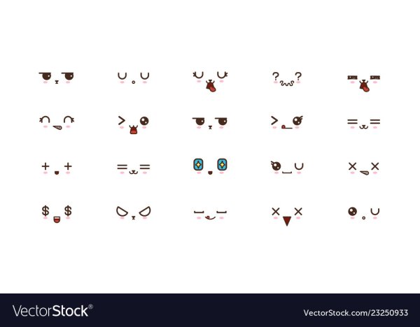 Милые корейские смайлики