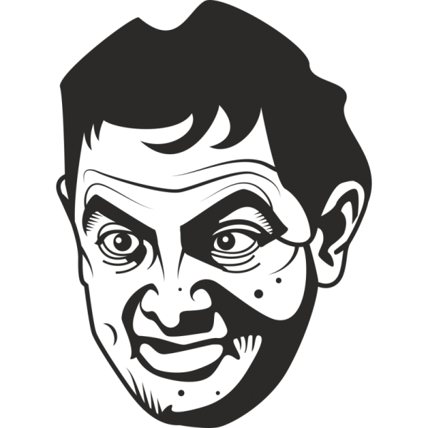 Логотип с лицом человека