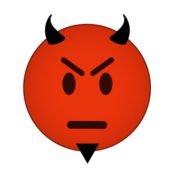 Смайлик чертик