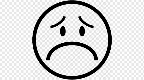 Печальный смайлик