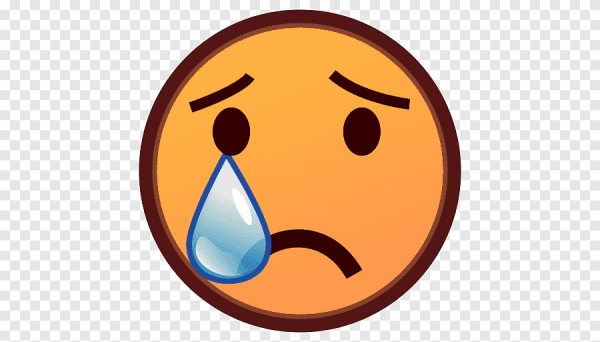 Плачущий смайлик