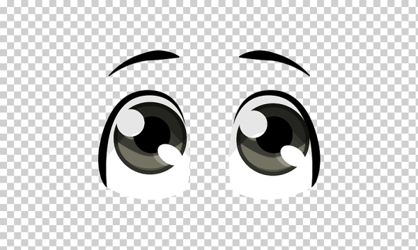 Грустные глаза мультяшные