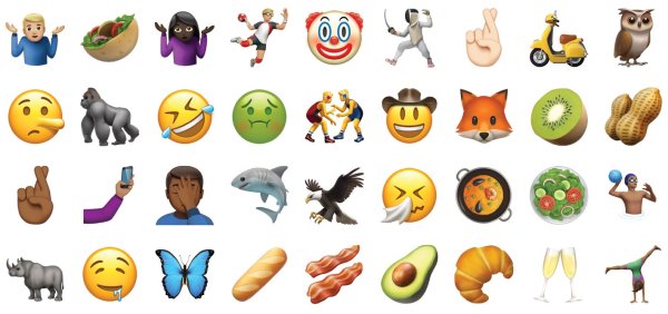 Смайлики IOS