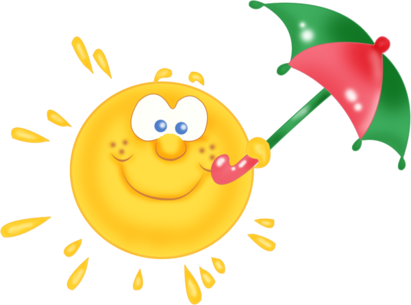 Лето на прозрачном фоне