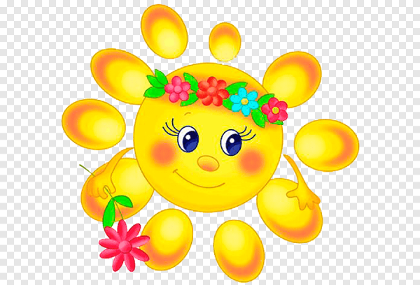 Солнышко с лучиками здоровья для детей