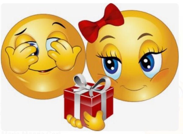 Смайлик подарок