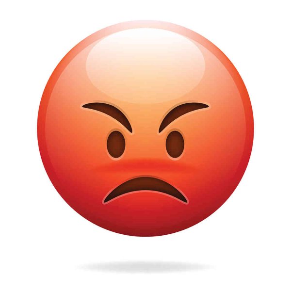 Красный круг Смайл