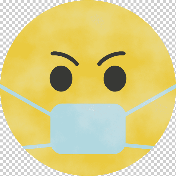 Смайлик в маске