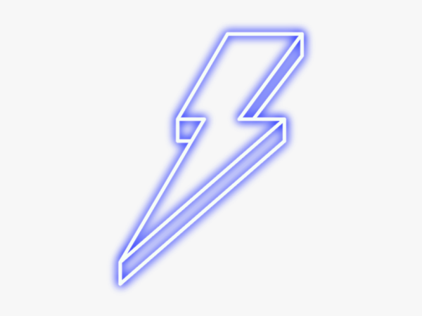 Молния стикер