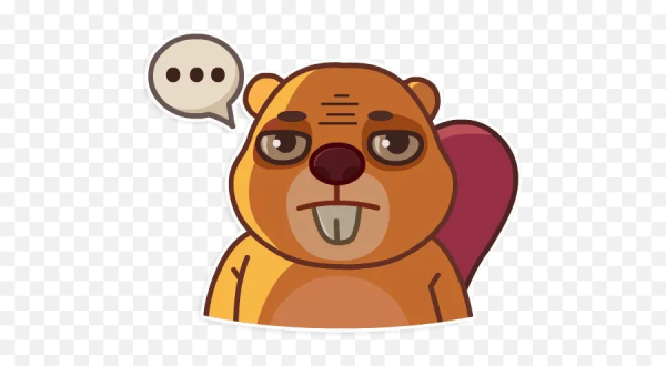 Бобер Стикеры телеграмм