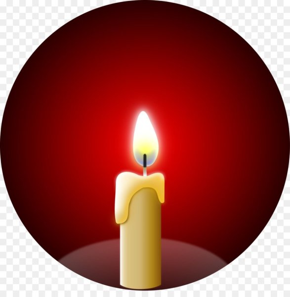 Стикер свеча