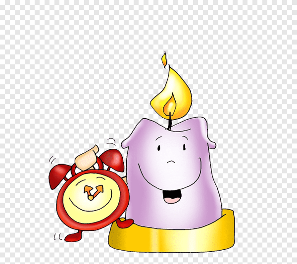 Свечка из мультфильма