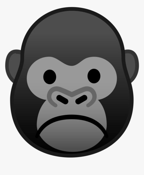 Эмодзи горилла айфон