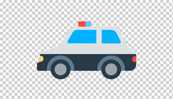 Значок полицейской машины