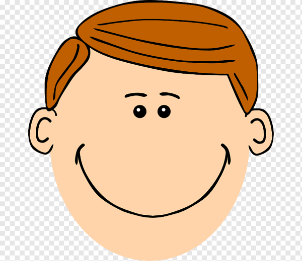 Лицо человека мультяшное