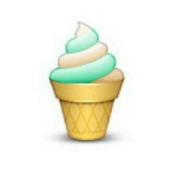 Смайлик мороженое
