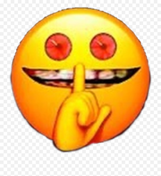 Смайл с красными глазами