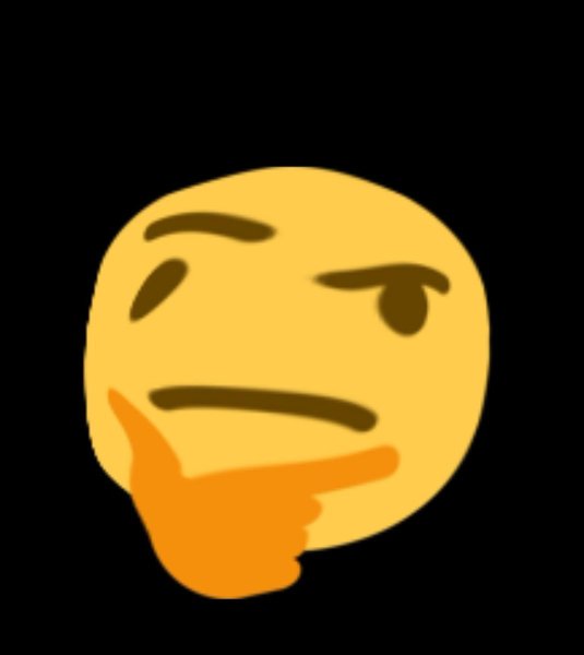 Задумчивый смайлик