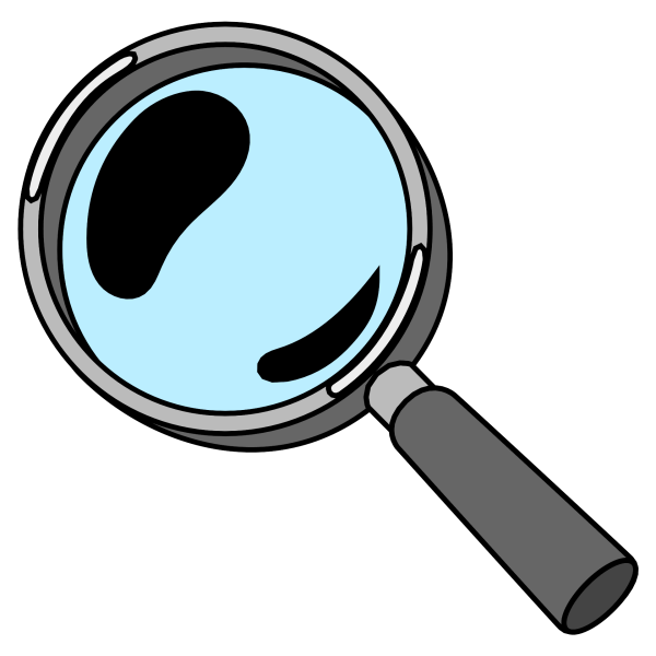 За лупа Наклонённая налево