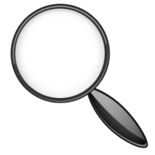 Увеличительное стекло пиктограмма