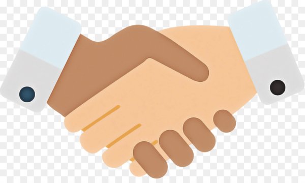 Смайлик пожимающий руки