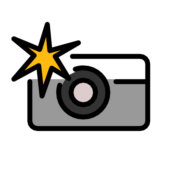 Смайлик с фотоаппаратом