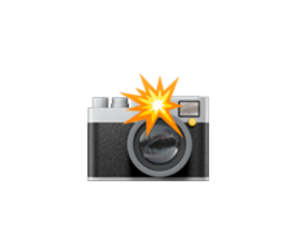 Смайлик с фотоаппаратом