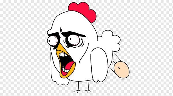 Смайл курица