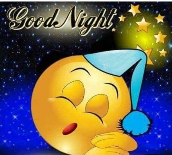 Красивые смайлики доброй ночи