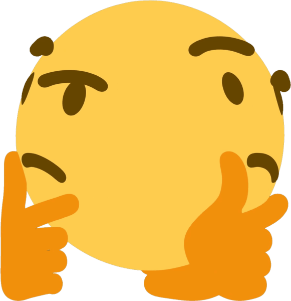 Думающий смайлик