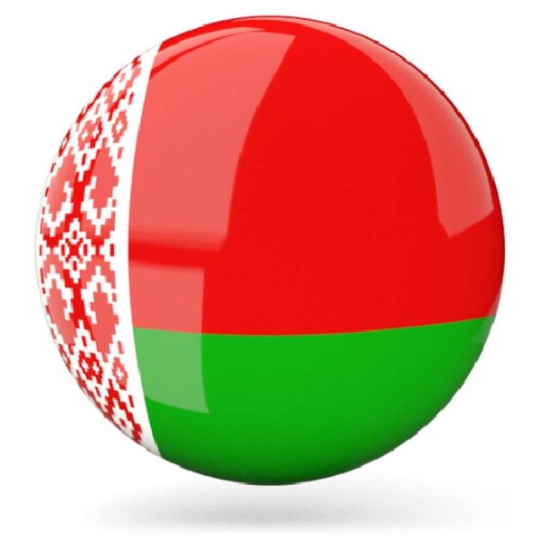 Флаг Беларуси круглый
