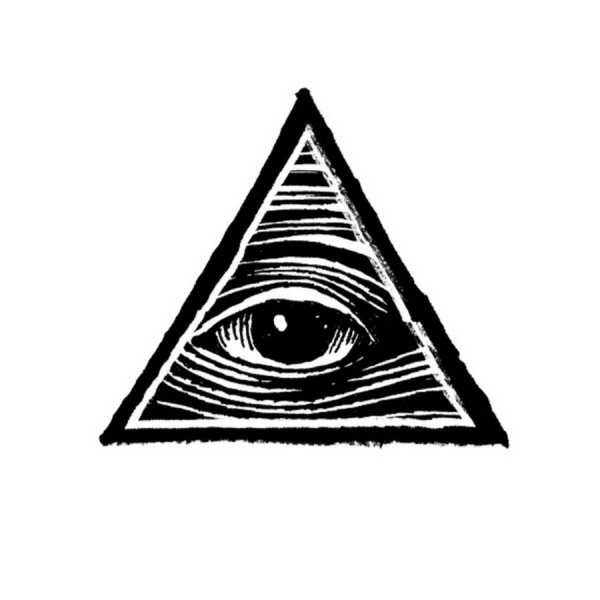 Всевидящее око чб